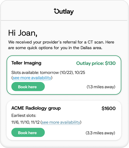 Patient App Screen